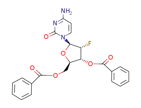 3',5'-Di-O-benzoyl-2'-desoxy-2'-fluorcytidin