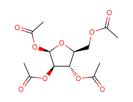 1,2,3,6-tetra-O-acetyl-5-deoxy-β-L-arabino-hexofuranose