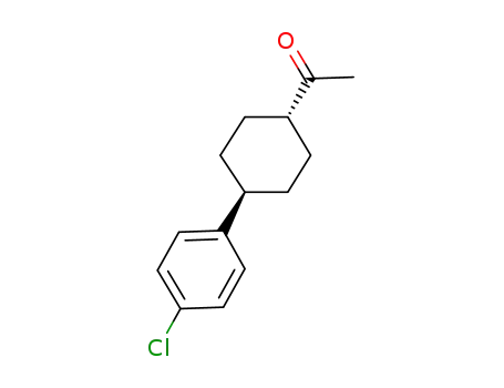 trans-4-(p-chlorophenyl)-1-acetyl-cyclohexane